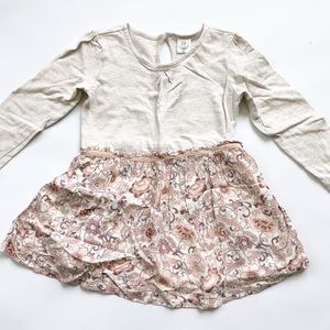 Gap Oatmeal & Neutral Paisley Skater | 4